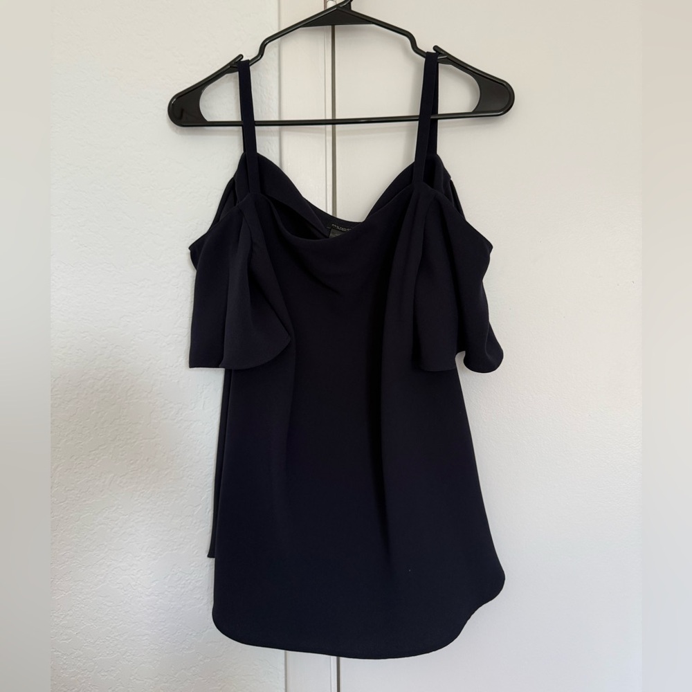 Ann Taylor Navy Blue Women's Blouse